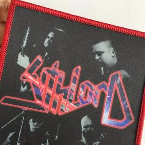 Top Custom Style 3D Patch Sublimation Printed Iron Patches Number Rose Embroidery <b>Lace</b> <b>Applique</b> Large Full Color PU CustomDesign - Product Image 3