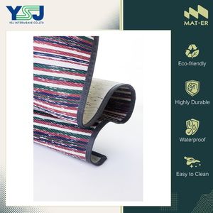 Tapis d'extérieur en polypropylène 100% de qualité supérieure, imperméable et durable, design moderne, pour pique-nique/plage, fabriqué en Thaïlande - Product Image 2