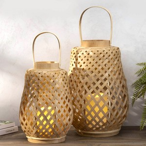 <b>Large</b> floor <b>candle</b> lanterns new arrivals handcrafted bamboo lantern restaurant hotel supplies - Product Image 6