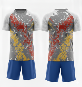 Conjunto de Uniforme de Fútbol Sublimado con Logotipo Personalizado, Uniformes de Entrenamiento de Secado Rápido, Equipación de Club, Estilo Retro, Corte 100% Automatizado - Product Image 6