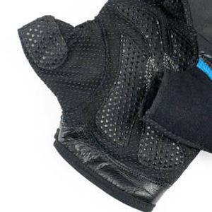 Women's & Men's Half-<b>Finger</b> Leather Cycling Gloves with Gel Padding Eco-Friendly All-Season OEM Mountain <b>Bike</b> Gloves - Product Image 4