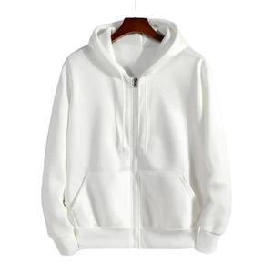 Sudadera con Capucha Personalizada con Logotipo, Ecológica, de Poliéster/Algodón Teñido, Forro Polar Grueso, para Hombre, con Bolsillos, Hombros Caídos, Color Sólido - Product Image 2