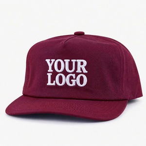 Custom Embroidered 5 Panel Hat Boxy Front High Profile Unstructured Streetwear Urban Fashion <b>Baseball</b> <b>Cap</b> - Product Image 3