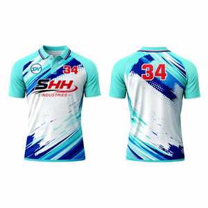 เสื้อโปโลชายปรับราคาได้ ผ้ากันยับ คุณภาพพรีเมียม ระบายอากาศได้ดี น้ำหนักเบา พิมพ์ลายแบบซับลิเมชั่น พร้อมปรับแต่งได้อย่างเต็มที่ - Product Image 1