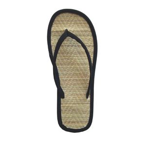 HIGH QUALITY Sustainable Seagrass <b>Slippers</b> Soft Flat Indoor Sandals Lightweight Footwear - Product Image 1