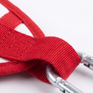 Correa Ajustable Roja para Abdominales con Gancho Metálico para Levantamiento de Pesas, Entrenamiento de Fuerza, Soporte Antideslizante, Bandas de Suspensión Abdominales - Product Image 5