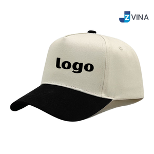 Custom Logo Baseball <b>Cap</b> With Contrast Color Brim And Front Logo Silk Screen Printing Adjustable For Adults Casual Spring Summer - Product Image 1
