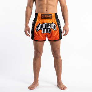 Pantalones Cortos de Boxeo para Hombre de Satén Premium, Transpirables, con Aberturas Laterales de Malla, 180g, Logotipo Personalizado Impreso por Transferencia de Calor, OEM, 3D, Ajuste Regular para Todas las Estaciones - Product Image 3