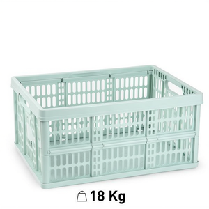 Contenitore Pieghevole 32 L in Plastica, Capacità 18 Kg per Organizzazione Domestica - Product Image 2