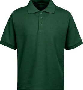 Chemise personnalisée pour homme en polyester/coton tricoté, avec logo frontal uni, séchage rapide, vente en gros, fournisseur OEM ODM - Product Image 3