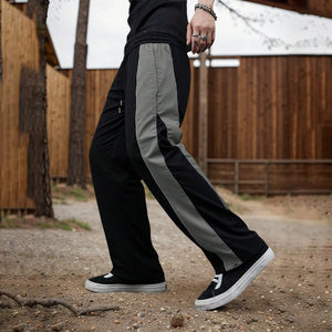 Men's Summer Lightweight Track <b>Pants</b> Elastic Waist Quick Dry Side Stripe Casual Athletic Joggers - Product Image 3