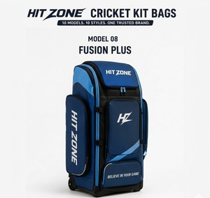 Bolsa de Cricket Profesional Hit Zone, Bolsa Deportiva Grande y Resistente, Impermeable, con Ruedas, Diseño Robusto, para Viajes - Product Image 3