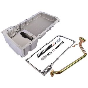 Kit di Conversione Vaschetta Olio in Alluminio a Basso Profilo per Alfa Romeo LS1 LS2 LS3 LS6 5.3 6.0, Nuovi Modelli Motore Satin - Product Image 6