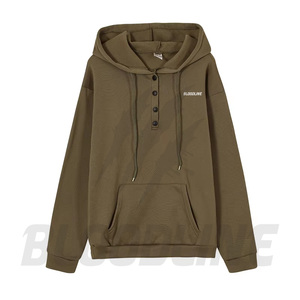 Sudadera con Capucha Unisex Rosa BLOODLINE INTERNATIONAL, Estilo Hip Hop, Logotipo Frontal, Secado Rápido, Transpirable, 100% Algodón Felpa, 370g, Invierno - Product Image 5