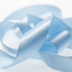 Cinta de Satén Azul Bebé de 12 mm, de una Sola Cara, Directo de Fábrica, 10 Rollos x 8 Metros, para Cajas de Regalo para Bebés, Decoración para Revelación de Género, Bolsas, Venta al por Mayor - Product Image 3
