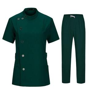 Chaqueta de Uniforme Médico Antiarrugas Personalizada de Fábrica, Uniformes de Enfermería Elásticos, Conjuntos de Uniformes Médicos para Enfermeras, Pakistán - Product Image 4