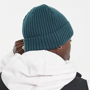 Beanie <b>Hats</b> Custom Logo High Quality Oem <b>Hats</b> <b>Men</b> Thickened Warm Cap Casual Blank Knitted <b>Winter</b> <b>Hats</b> Beanies With Custom Patch - Product Image 3