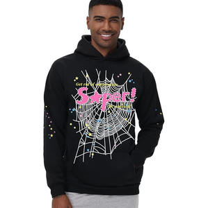 Sudadera con Capucha Negra de Invierno, Diseño de Esqueleto Atrevido, Capucha con Cordón Ajustable, 100% Algodón Felpa, Secado Rápido, Transpirable, Destacada - Product Image 4