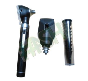 Juego de Otoscopio y Oftalmoscopio Manual de Precisión, con Celdas Reemplazables, Instrumento de Evaluación de Alta Precisión para Cirugía Clínica - Product Image 1