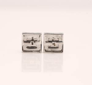 Iced Out <b>Square</b> <b>Earrings</b> 925 Sterling Silver VVS Moissanite <b>Diamond</b> Luxury Bling Hip Hop Unisex Wear <b>Earring</b> For Everyday - Product Image 4