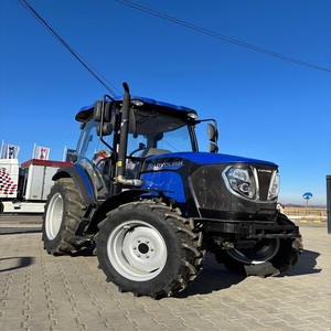 Tracteur agricole Lovol M1204-4X 70 CV 4x4 économique avec direction hydraulique et cabine climatisée pour vidéo de démonstration - Product Image 3