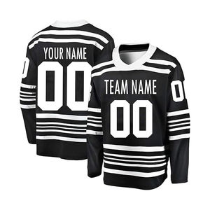 Prix raisonnable, faible MOQ, style unique, meilleure qualité, maillot de hockey sur glace personnalisé, uniforme d'équipe sublimé en gros, OEM - Product Image 1