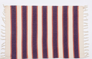 Cotton Handloom Stripe Rug / <b>Runner</b> washable & reversable - Product Image 4