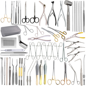 Basic Plastic Surgery Set Cosmetic Major Endoscopic General <b>Mini</b> Tebbetts Breast Rhinoplasty Surgical Instruments 13Pcs - Product Image 6