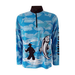 Camisetas de Pesca con Protección UV UPF50, Jersey de Pesca Sublimado Personalizado, Diseño de Jersey para Torneo, Camiseta de Pesca de Manga Larga - Product Image 3