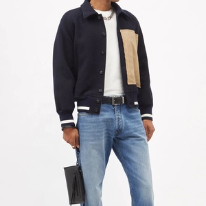 Wholesale PIHA SPORTS Custom Varsity Wool College Baseball Jacket Vintage Outwear Pockets Unisex Coat Waterproof Winter Wool - Product Image 2