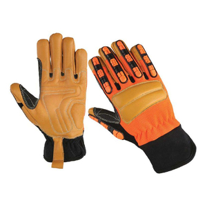 Guantes de seguridad TPR recién llegados, transpirables, de material suave, de alta protección para las manos, con un diseño único a bajo precio. - Product Image 2