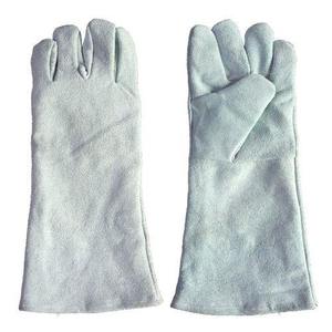 Gants de soudage en cuir de vachette de haute qualité, gants de sécurité performants, fonction ignifuge, équipement de protection individuelle - Product Image 1