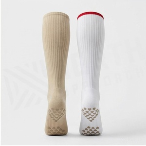 Crew <b>Socks</b> Geometric Pattern Blue Breathable <b>Running</b> <b>Socks</b> for Adults Spring Season - Product Image 2