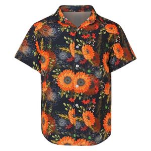 Brown <b>Paisley</b> Print <b>Men</b> Hawaiian <b>Shirt</b> Short Sleeve Silk Blend Lightweight Soft Camp Collar Vintage <b>Shirts</b> - Product Image 5