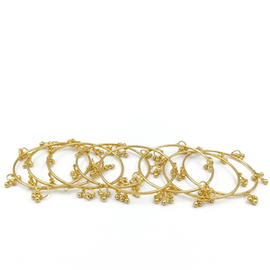 Kashmiri <b>Bangles</b> <b>Set</b> of 6 <b>Gold</b> Plated Traditional Ethnic <b>Bangles</b> <b>Set</b> for Women All Size Combo 2.4 2.6 2.8 ( 8 pieces in a <b>set</b> ) - Product Image 5