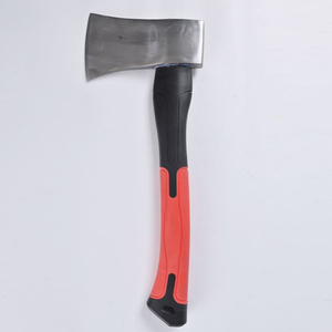 <b>Wood</b> Handle Tomahawk <b>Axe</b> With Celtic Design Forged Steel Head Survival Hatchet With Leather Sheath - Product Image 4