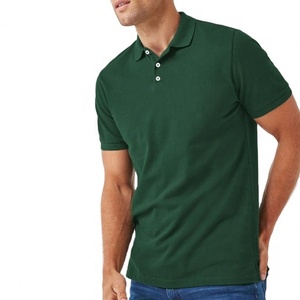 Nuevo logotipo personalizado hombres manga corta algodón/poliéster Polo camiseta en diferentes diseños hombre Camiseta polo, Polo de hombre, hombre polo - Product Image 1