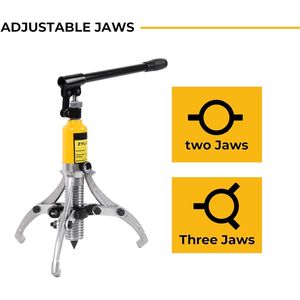 Adjustable 2 & 3 Jaw Hydraulic Gear <b>Puller</b> <b>Set</b> <b>Bearing</b> Hub Separator Tool for Pulling Gears & <b>Bearings</b> - Product Image 3
