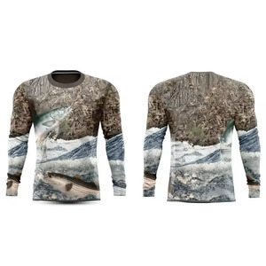 Vêtements de pêche personnalisés UPF 50, jersey de pêche pour homme, vêtements de pêche, sweat-shirt à manches longues anti-UV, jersey de pêche - Product Image 4