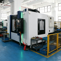 Centre d'usinage CNC 5 axes certifié CE TC-640 avec table rotative pour pièces métalliques