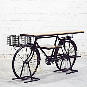 Mueble de Metal Estilo Artesanal Antiguo para Bodega, Mueble para Sala de Estar - Product Image 1