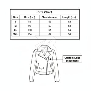 <b>Women</b> Genuine Leather Moto <b>Jacket</b> Custom Logo OEM ODM Wholesale Minimalist Biker Outerwear <b>Women's</b> <b>Jackets</b> - Product Image 6