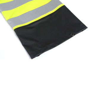 Lightweight Cotton & Polycotton Coverall Overall Hi Vis <b>Work</b> Wear Boilersuit Reflective & <b>Waterproof</b> Safety Workwear - Product Image 4