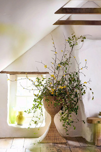 Pot de plante en rotin naturel fait main, panier à plantes en osier, jardinière sur pied en rotin pour intérieur et extérieur, décoration maison et jardin - Product Image 2