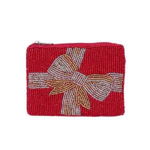 Pochette à monnaie décorative brodée de perles de qualité supérieure pour femmes, accessoires de mode et collection de cadeaux - Product Image 6
