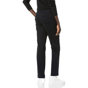 Pantalon chino pour femme style streetwear, design classique unique, simple, décontracté, léger, écologique, emballage personnalisé - Product Image 2