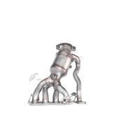 Convertisseur catalytique 3 voies à ajustement direct de haute qualité avec collecteur d'échappement pour Toyota Yaris L C-HR Chine VI