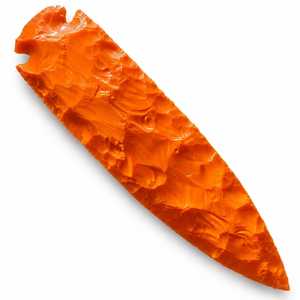 Punta de Flecha de Cristal de Calcita Naranja Hecha a Mano de 6 Pulgadas, Piedra Energética de Chakra para Sanación, Venta al por Mayor - Product Image 4