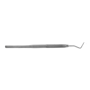 Sonda exploradora dental de acero inoxidable, servicio de fabricación OEM y ODM, instrumento manual para examen dental, tamaño y color personalizados - Product Image 1