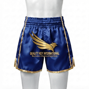 Premium Quality Private Label Men Apparel Breathable Satin Boxing Short For Professional <b>Ring</b> Fighting Muay Thai Short - Product Image 5